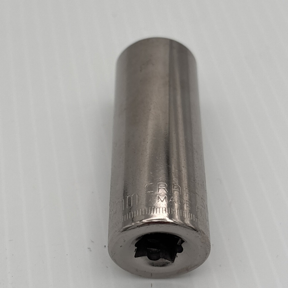 Craftsman Tools Vintage NEW 18mm 12 Point 3/8" Drive Deep Socket G2-44423 USA